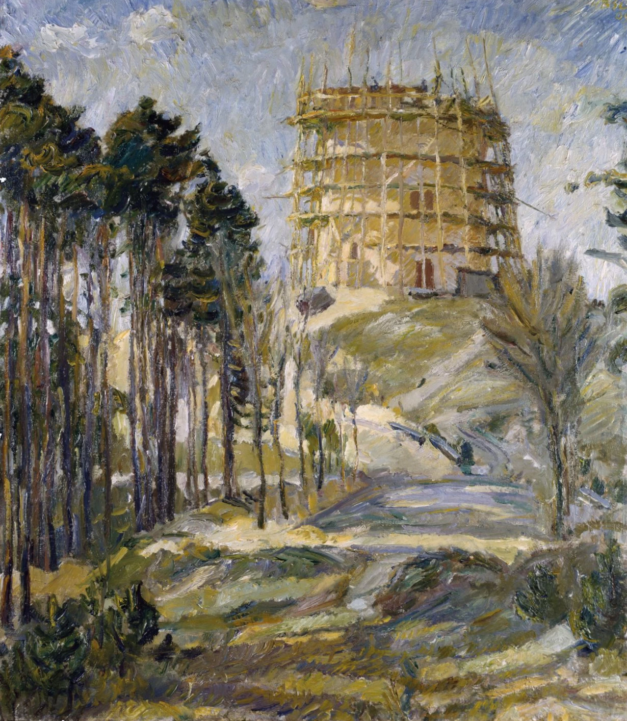 Torre dell'acqua ad Hermsdorf, 1909 - Staedel Museum, Frankfurt am Main